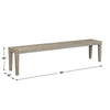 Uttermost Kirkham Wooden Outdoor Bench UT-50190