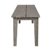Uttermost Forsyth Dark Gray Outdoor Bench UT-50193