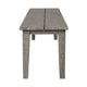 Uttermost Forsyth Dark Gray Outdoor Bench UT-50193