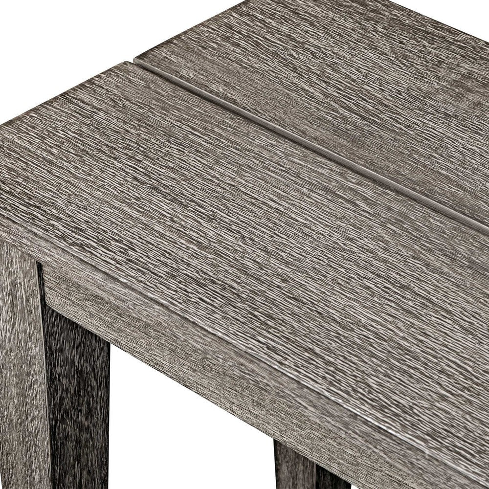 Uttermost Forsyth Dark Gray Outdoor Bench UT-50193