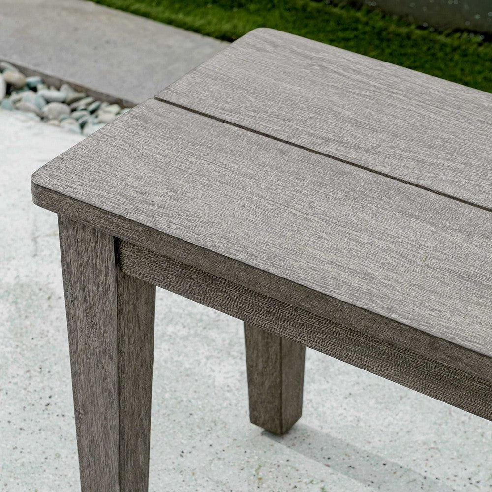 Uttermost Forsyth Dark Gray Outdoor Bench UT-50193