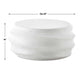 Uttermost Winded Outdoor White Coffee Table UT-50199