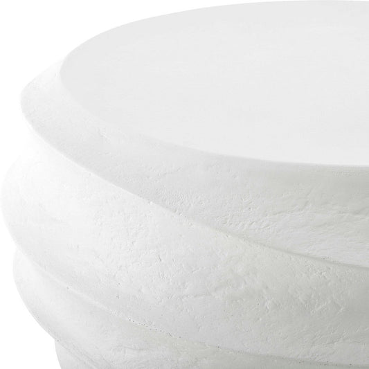 Uttermost Winded Outdoor White Coffee Table