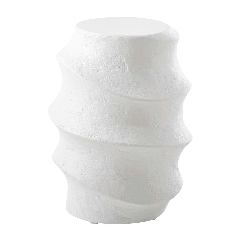 Uttermost Winded Outdoor White Accent Table UT-50201