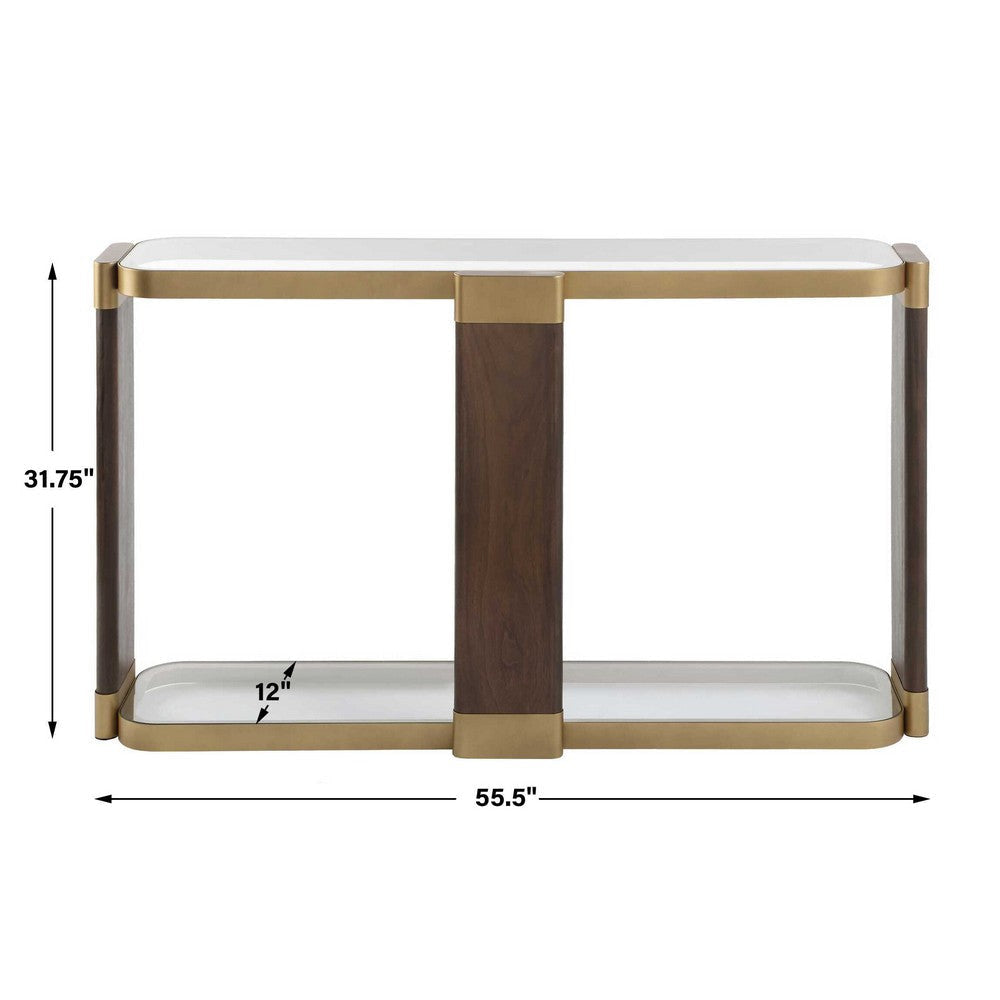 Uttermost Ryles Glass Console Table UT-50202