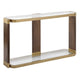 Uttermost Ryles Glass Console Table