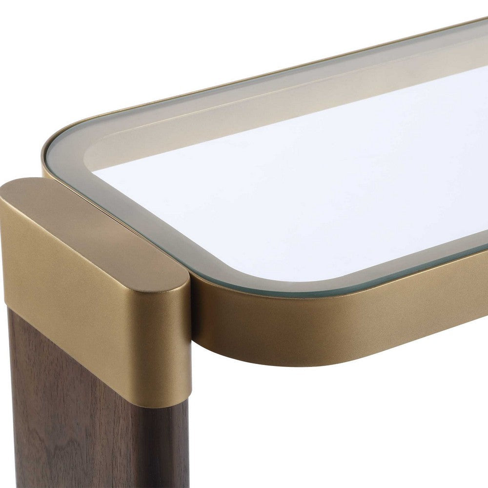 Uttermost Ryles Glass Console Table UT-50202