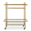 Uttermost Erena Brass Bar Cart UT-50205