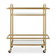 Uttermost Erena Brass Bar Cart UT-50205