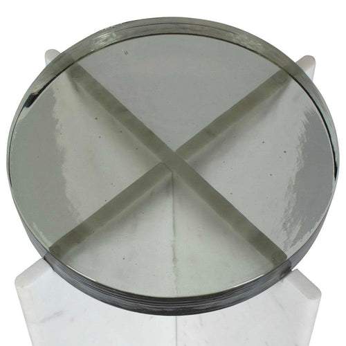 Uttermost Olina Marble Outdoor Accent Table