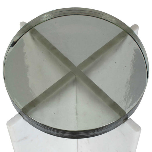 Uttermost Olina Marble Outdoor Accent Table