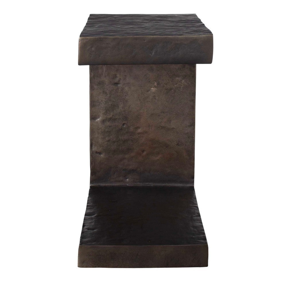 Uttermost Obra Bronze Outdoor Side Table UT-50213
