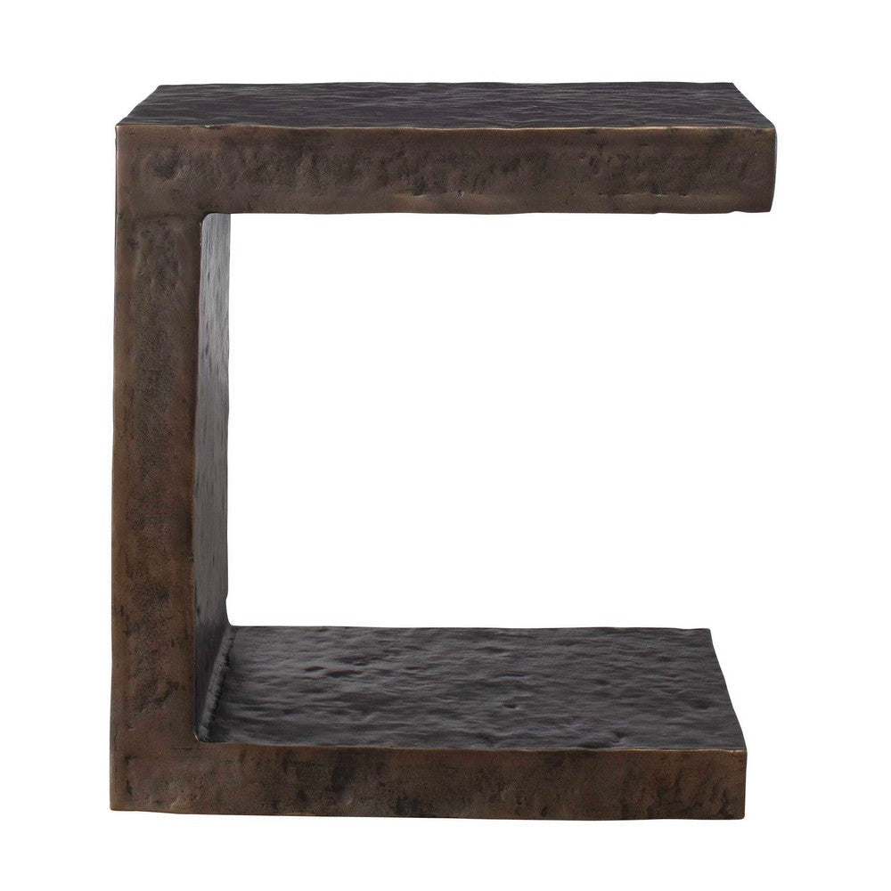 Uttermost Obra Bronze Outdoor Side Table UT-50213