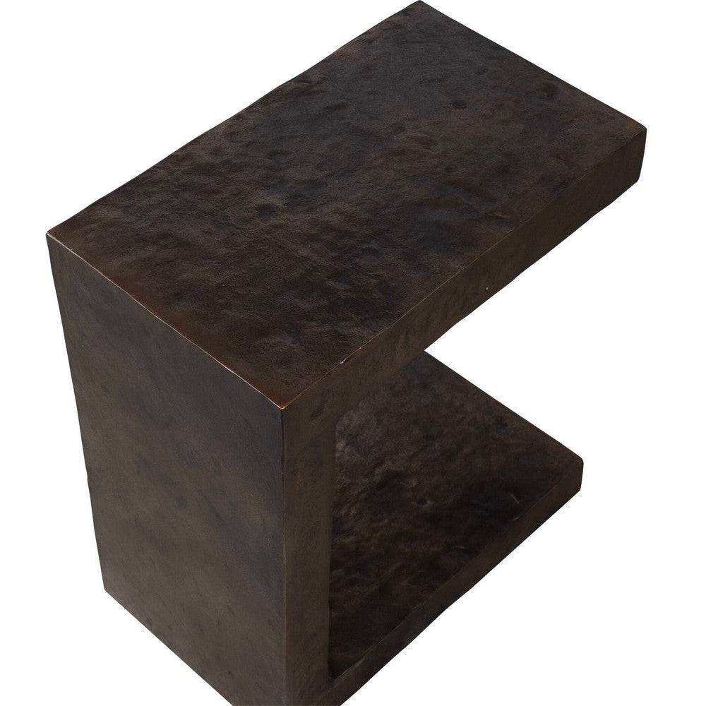 Uttermost Obra Bronze Outdoor Side Table UT-50213
