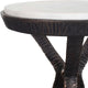 Uttermost Tilton White Marble Accent Table UT-50214