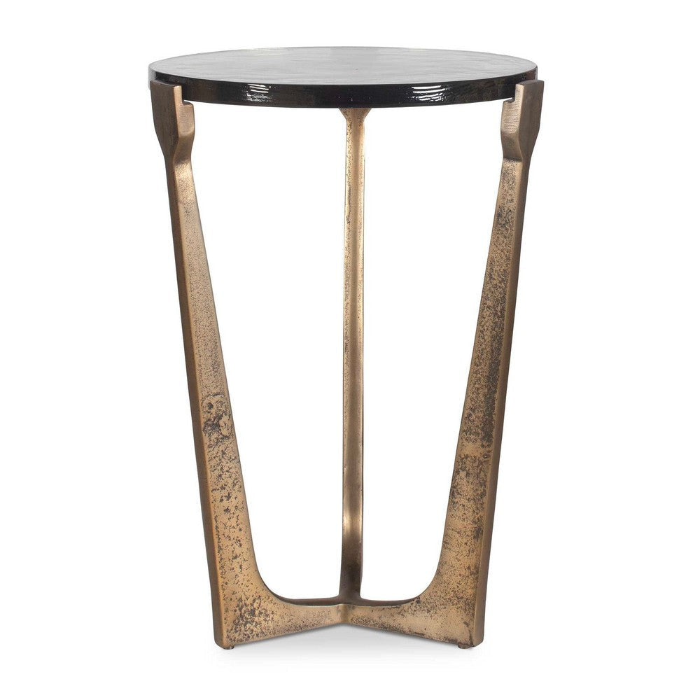 Uttermost Bohdi Outdoor Brass Accent Table UT-50216