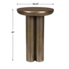 Uttermost Thorp Outdoor Accent Table UT-50220