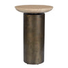 Uttermost Oslo Brass Outdoor Accent Table