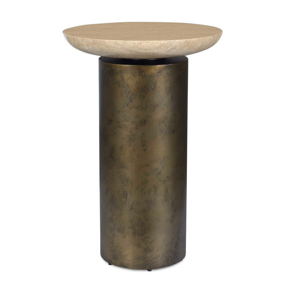 Uttermost Oslo Brass Outdoor Accent Table UT-50222