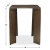 Uttermost Reade Brass Outdoor Accent Table