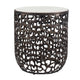 Uttermost Sabena White Marble Outdoor Side Table UT-50227