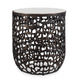 Uttermost Sabena White Marble Outdoor Side Table UT-50227