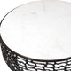 Uttermost Sabena White Marble Outdoor Coffee Table UT-50228