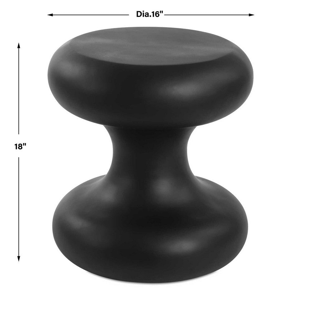 Uttermost Robles Black Outdoor Accent Table UT-50232