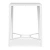 Uttermost Montellano White Outdoor Bar Table