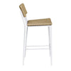 Uttermost Calbas White Outdoor Bar Stool