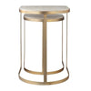 Uttermost Lindon Travertine Nesting Tables Set/2 UT-50246