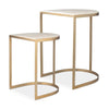 Uttermost Lindon Travertine Nesting Tables Set/2 UT-50246