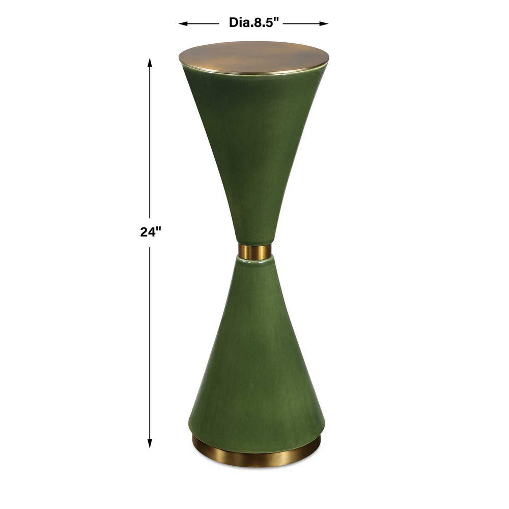 Uttermost Ronde Jade Green Drink Table UT-50247