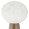 Uttermost Torin Marble & Brass Drink Table UT-50250