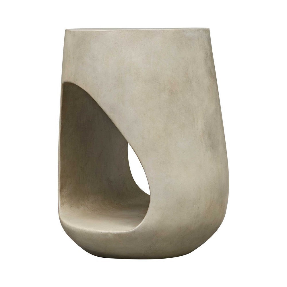 Uttermost Lithos Gray Outdoor Accent Table UT-50255