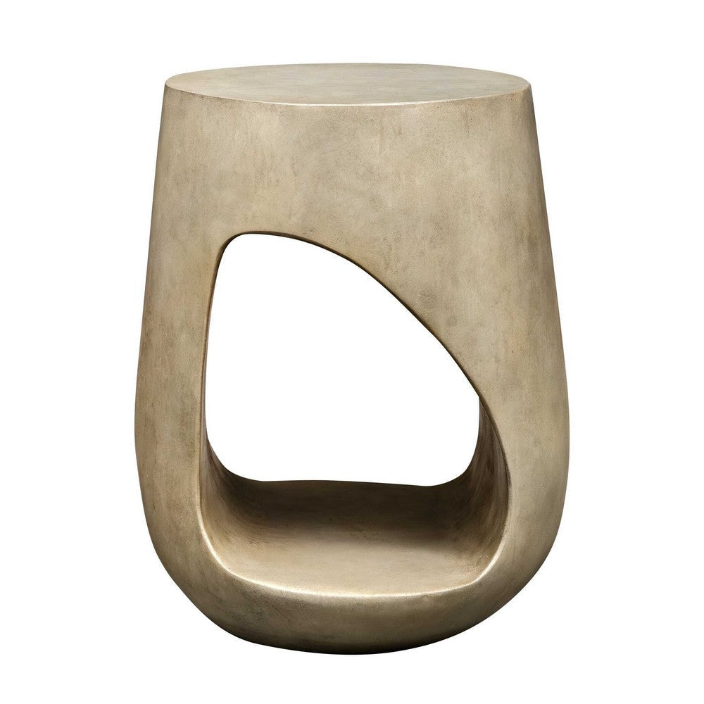 Uttermost Lithos Gray Outdoor Accent Table UT-50255