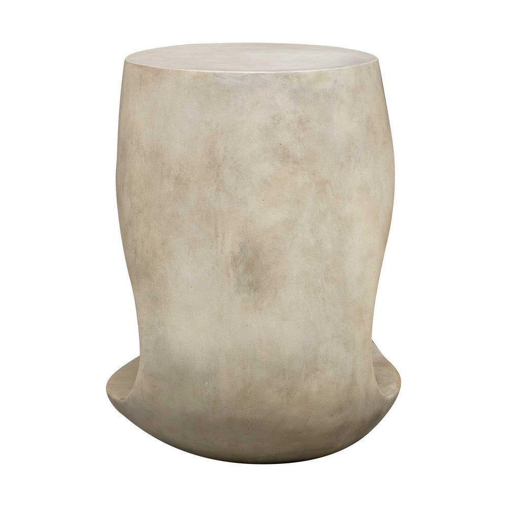 Uttermost Lithos Gray Outdoor Accent Table
