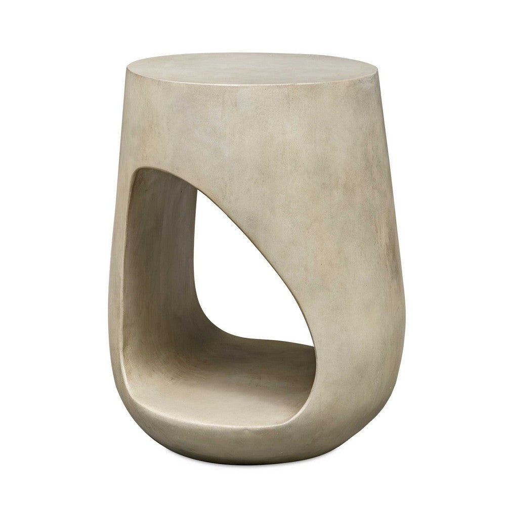 Uttermost Lithos Gray Outdoor Accent Table UT-50255