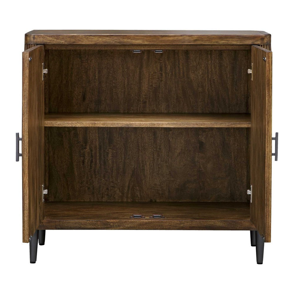Uttermost Pinstripe Tambour 2 Door Cabinet UT-50256
