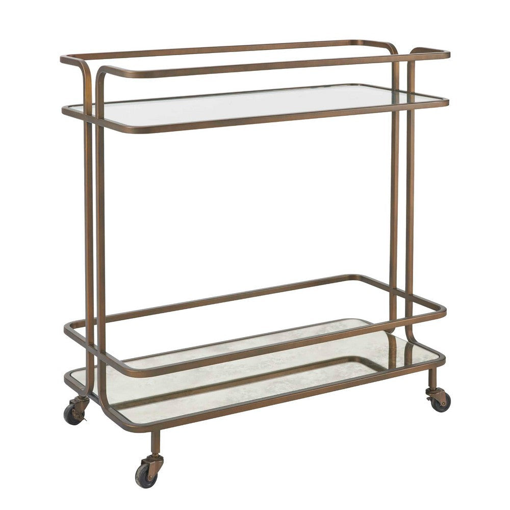 Uttermost Erivo Bronze Bar Cart UT-50281