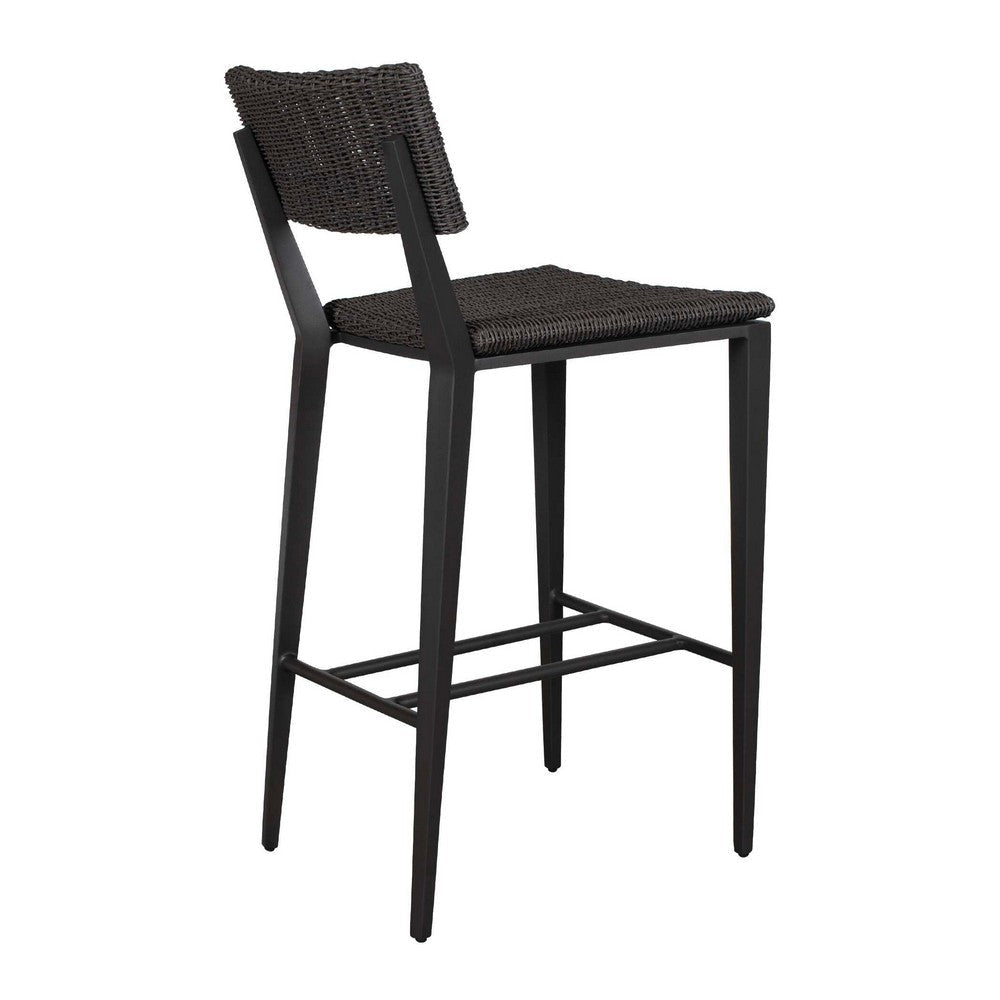 Uttermost Calbas Java Outdoor Bar Stool