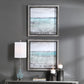 Uttermost Aqua Horizon Framed Prints Set/2 By Casagear Home UT-51114