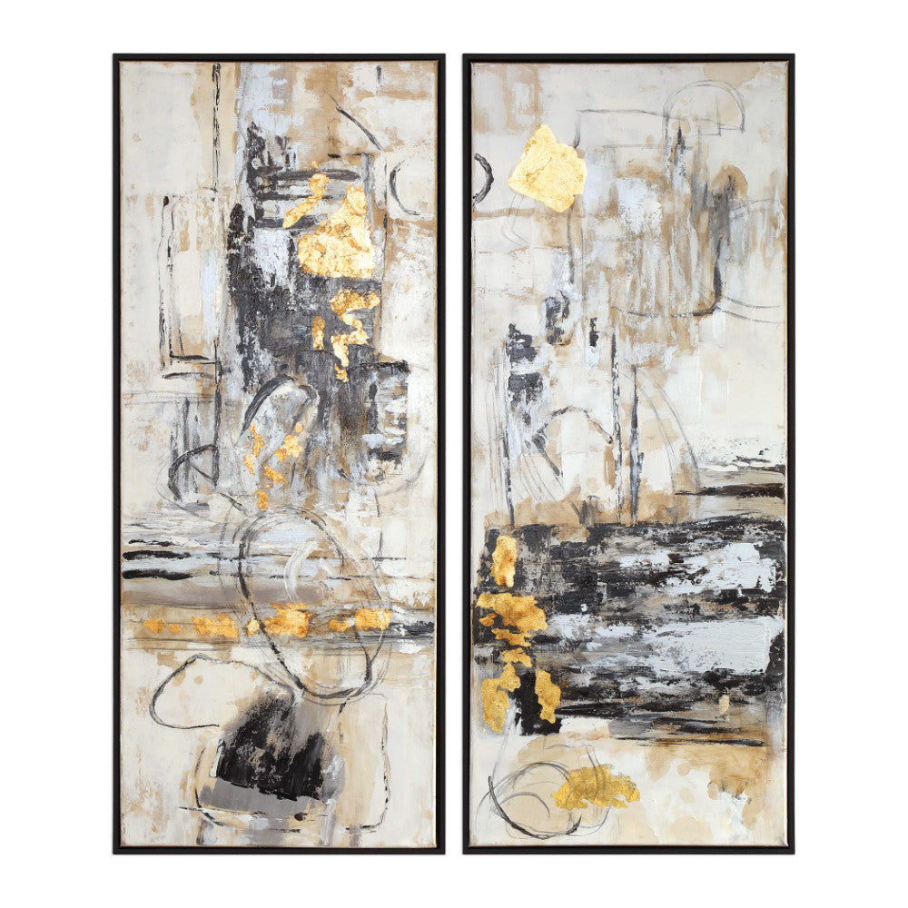 Uttermost Life Scenes Abstract Art S/2 By Casagear Home