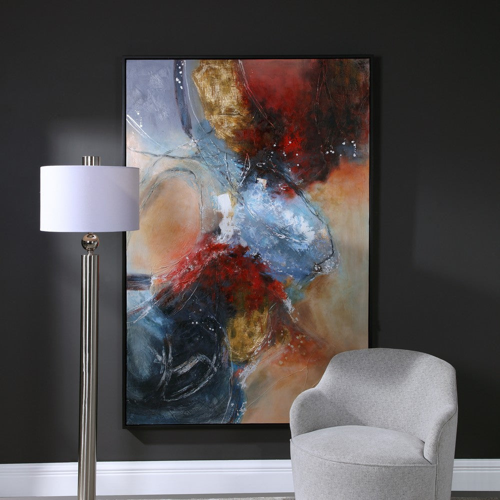 Uttermost Summer Sunset Abstract Art By Casagear Home