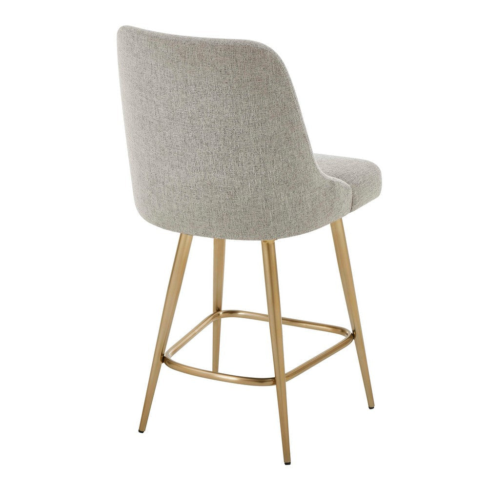 Uttermost Bramwell Upholstered Counter Stool