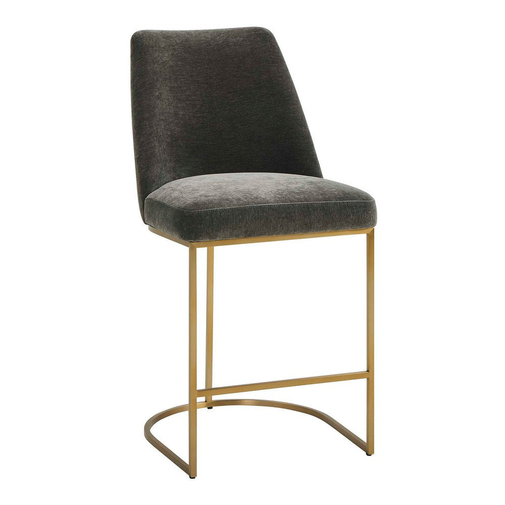 Uttermost Hanni Charcoal Counter Stool