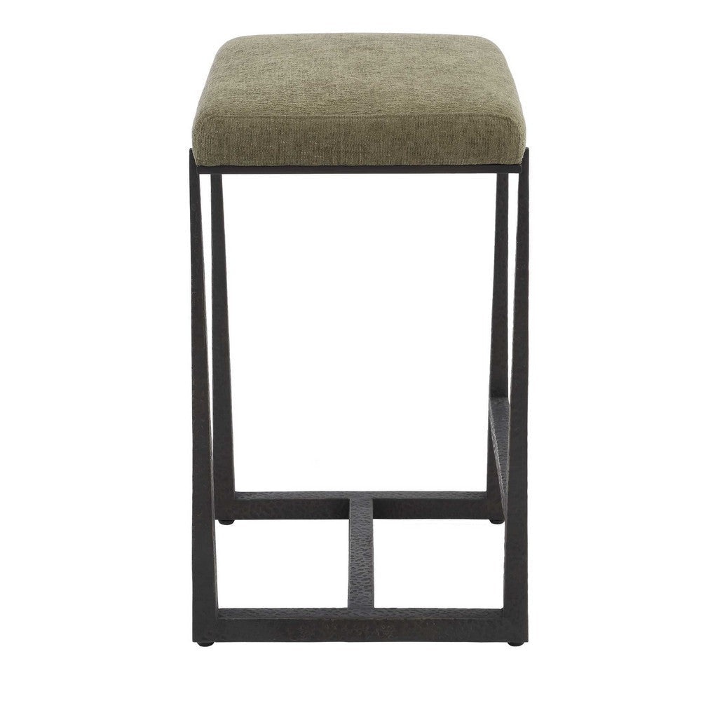 Uttermost Midas Bronze Counter Stool