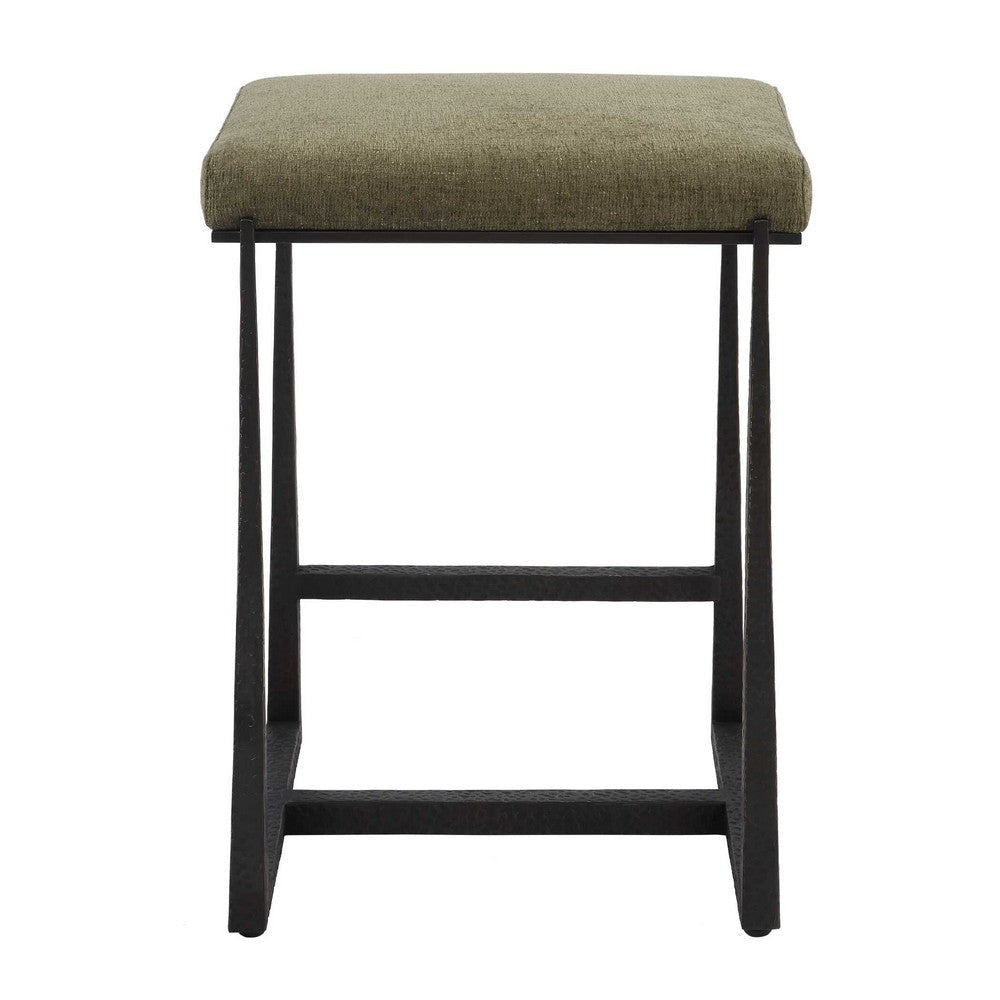 Uttermost Midas Bronze Counter Stool