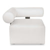 Uttermost Bolster Back White Outdoor Corner Sofa UT-53033