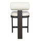 Uttermost Bolster Back White Outdoor Counter Stool UT-53045
